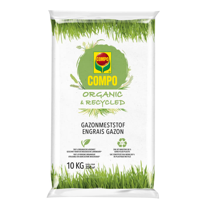 2860601017 - 4pc. per box - COMPO ORGANIC & RECYCLED GAZONMESTSTOF 10 Kg