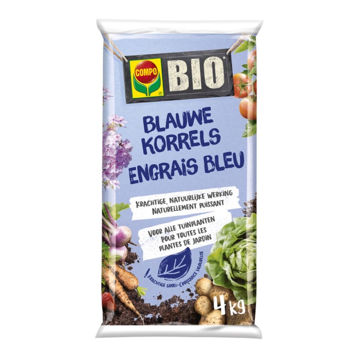 2567402017 - 5pc. per box - COMPO BIO BLAUWE KORRELS 4kg