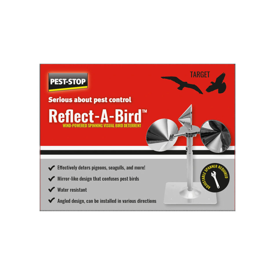 1107002957 - 4pc. per box Pest-Stop Reflect-A-Bird - Reflective Bird Deterrent