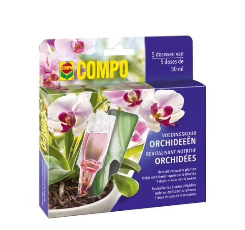 2327022017 - 12st. per doos COMPO Voedingskuur Orchideeën 150ML